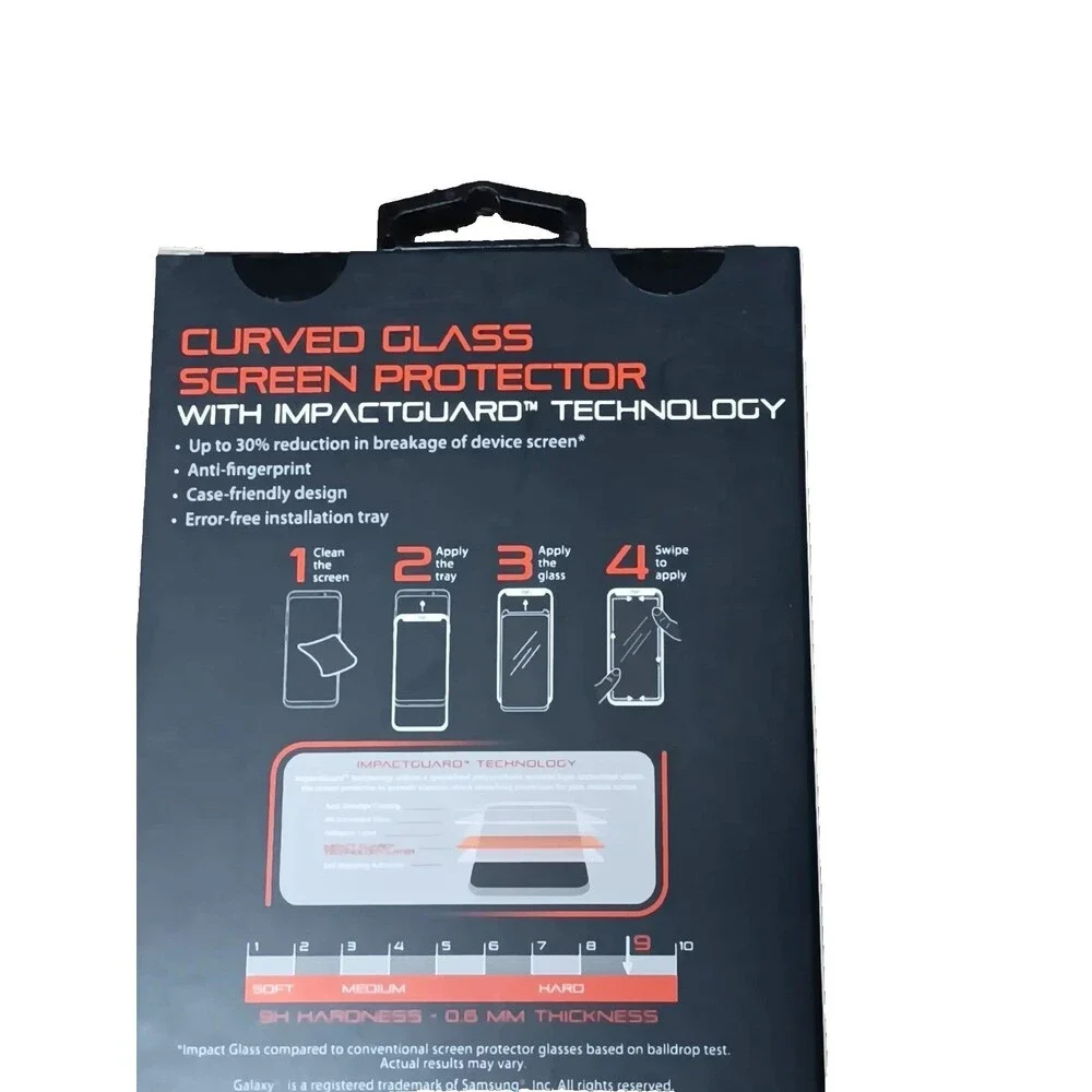 Blackweb Samsung Galaxy S8 screen protector NEW